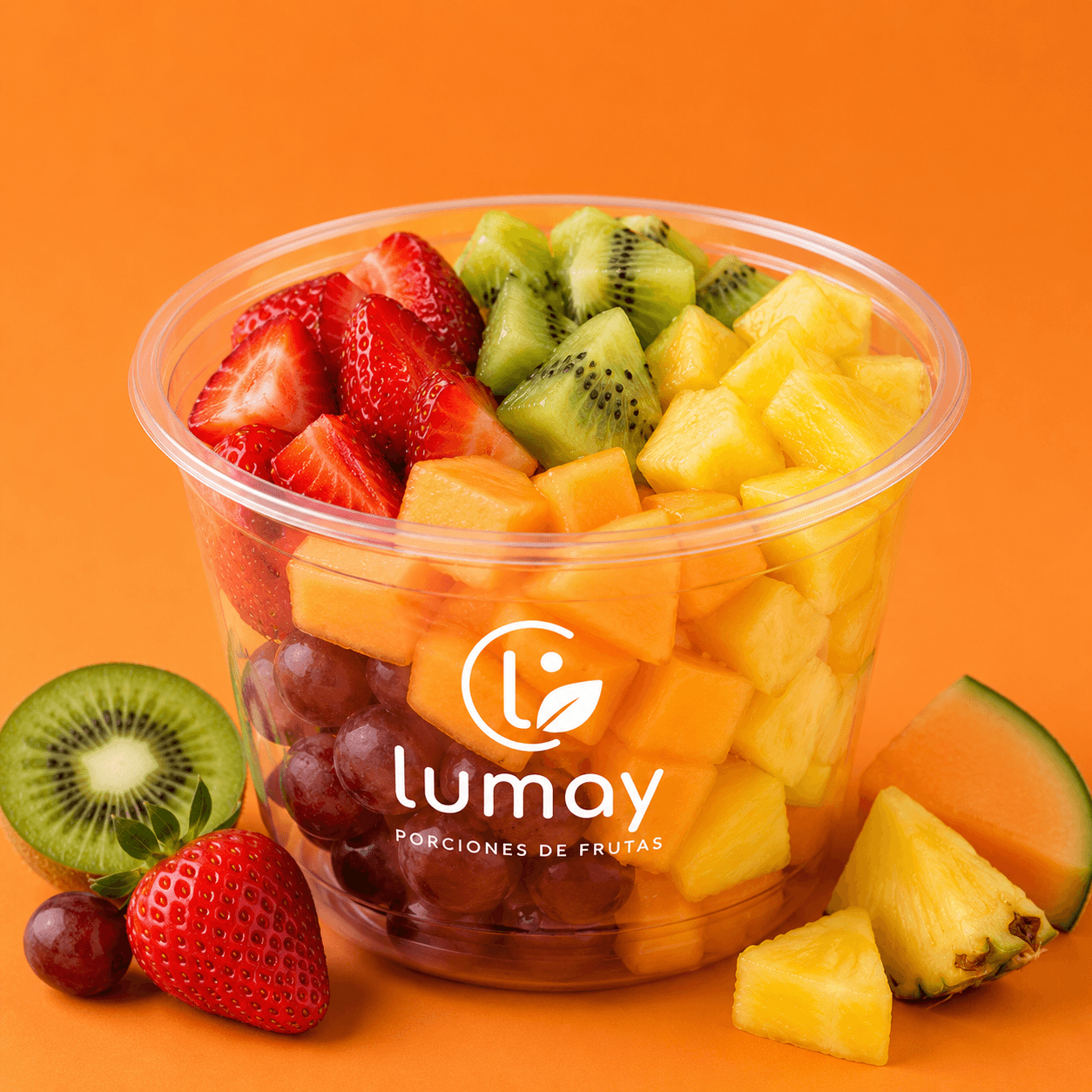 Porciones de fruta