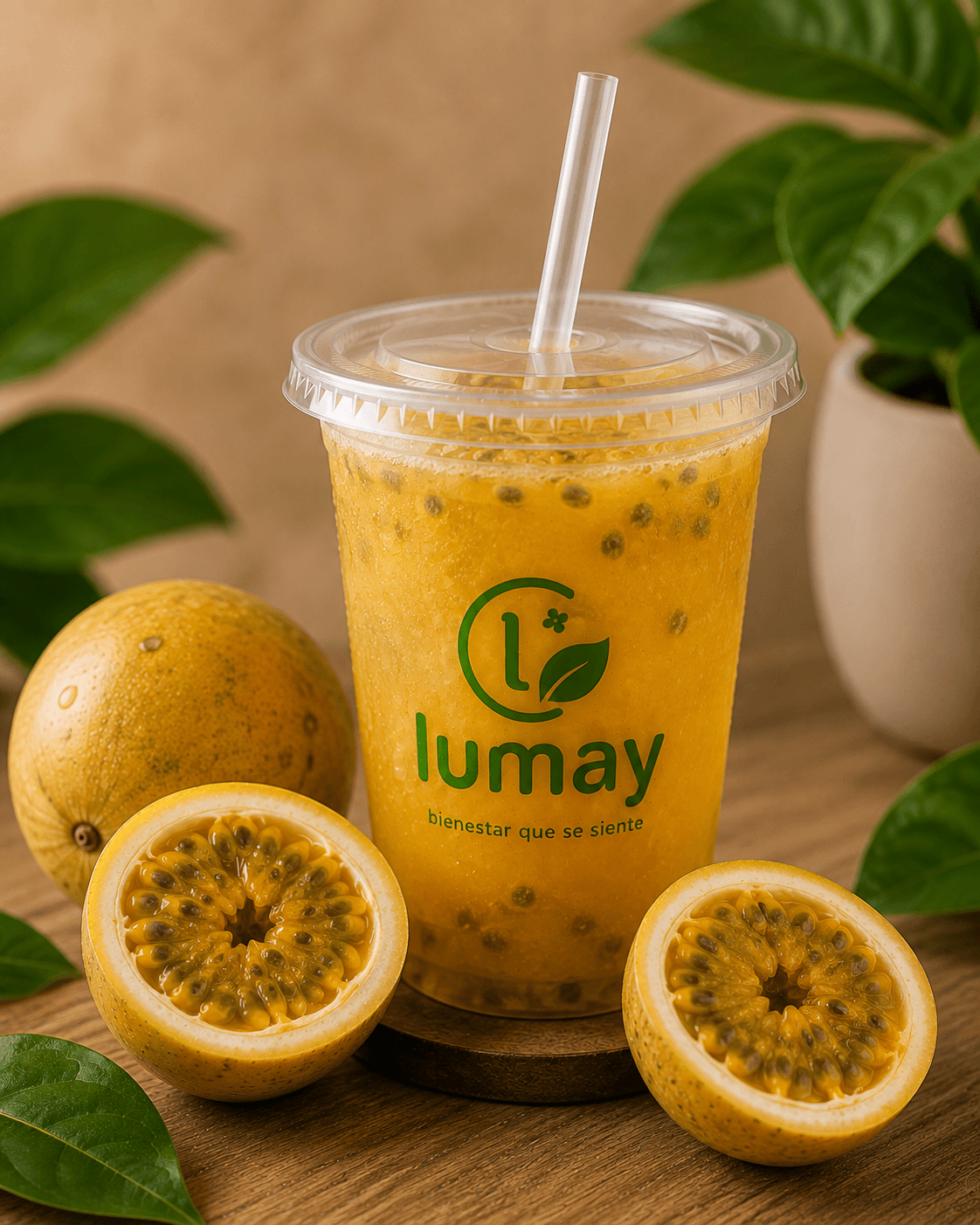 Jugo de maracuyá 